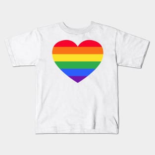 LGBT Heart Kids T-Shirt